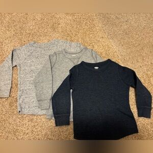 Toddler 2T Thermal shirts (lot of 3)